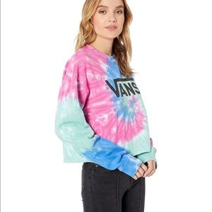 2 Vans cropped long sleeve tops!
